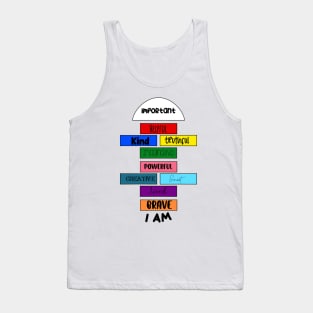 Motivational Hopscotch Tank Top